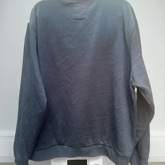 Maxi Milian New York Black & Silver Sweatshirt - Size 4XL - Picture 2 of 4